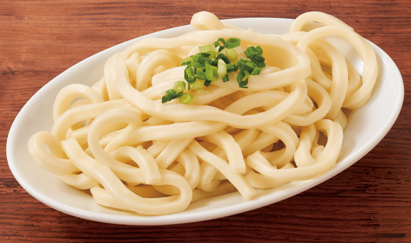 〆のうどん